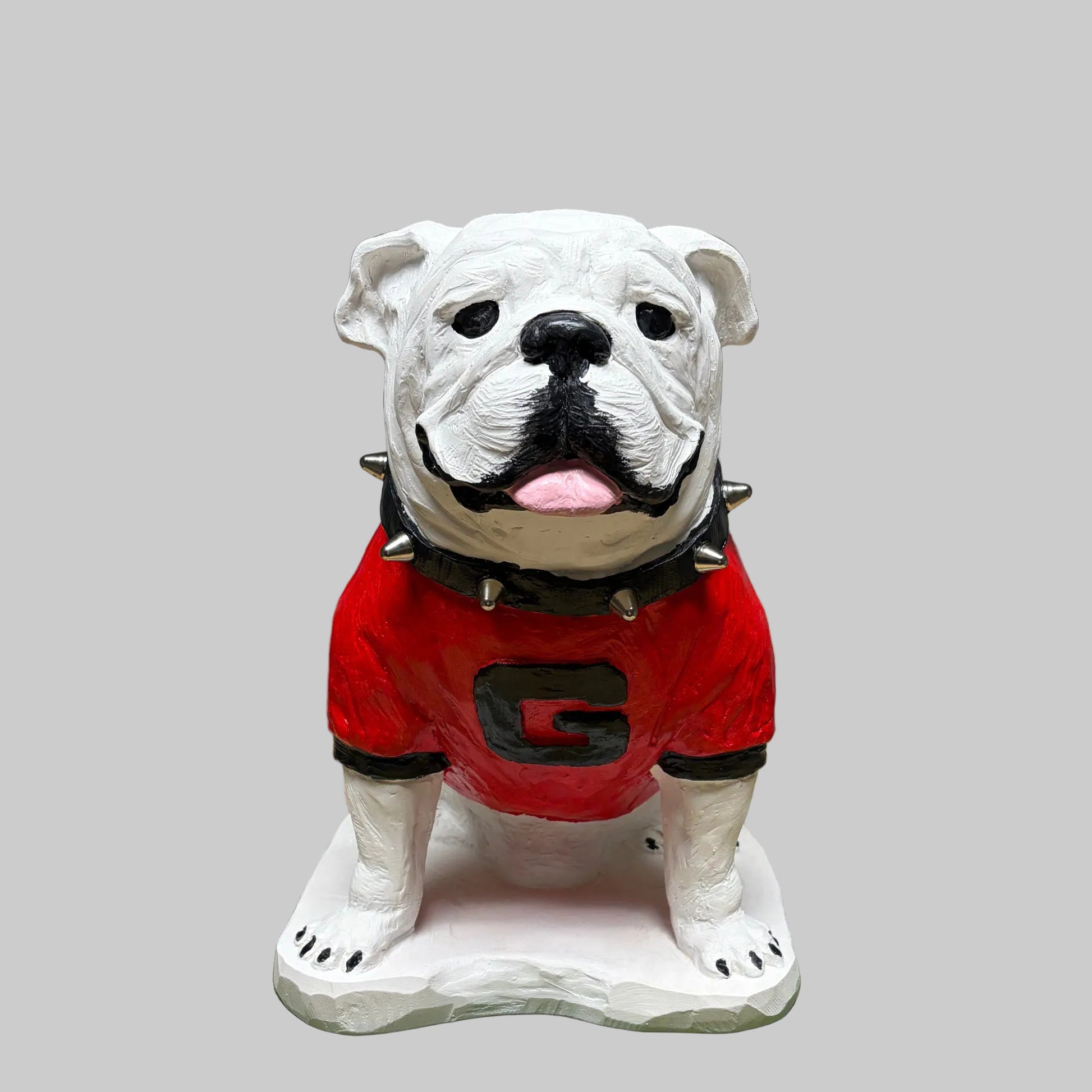 Georgia Bulldogs outdoor porch statue 