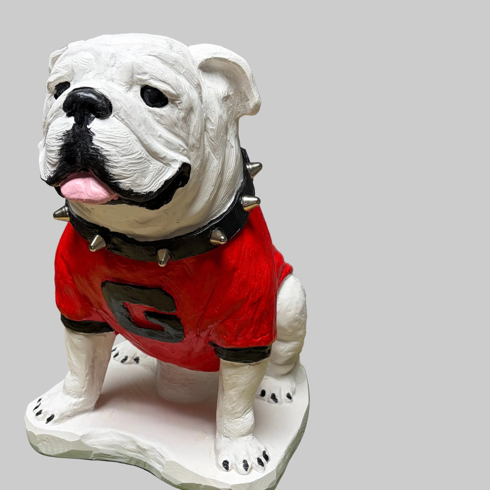 Georgia Bulldogs outdoor porch statue 
