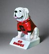 Mini Boom Go Dawgs Georgia Bulldogs Mascot Table Top Sculpture