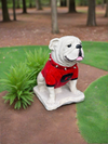 UGA Georgia Bulldog Mascot Stone Statue for Garden, Yard, Home Decor and Porch.