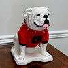 UGA Georgia Bulldog Mascot Stone Statue for Garden, Yard, Home Decor and Porch.