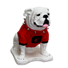 UGA Georgia Bulldog Mascot Stone Statue for Garden, Yard, Home Decor and Porch.