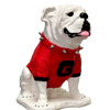 UGA Georgia Bulldog Mascot Stone Statue for Garden, Yard, Home Decor and Porch.