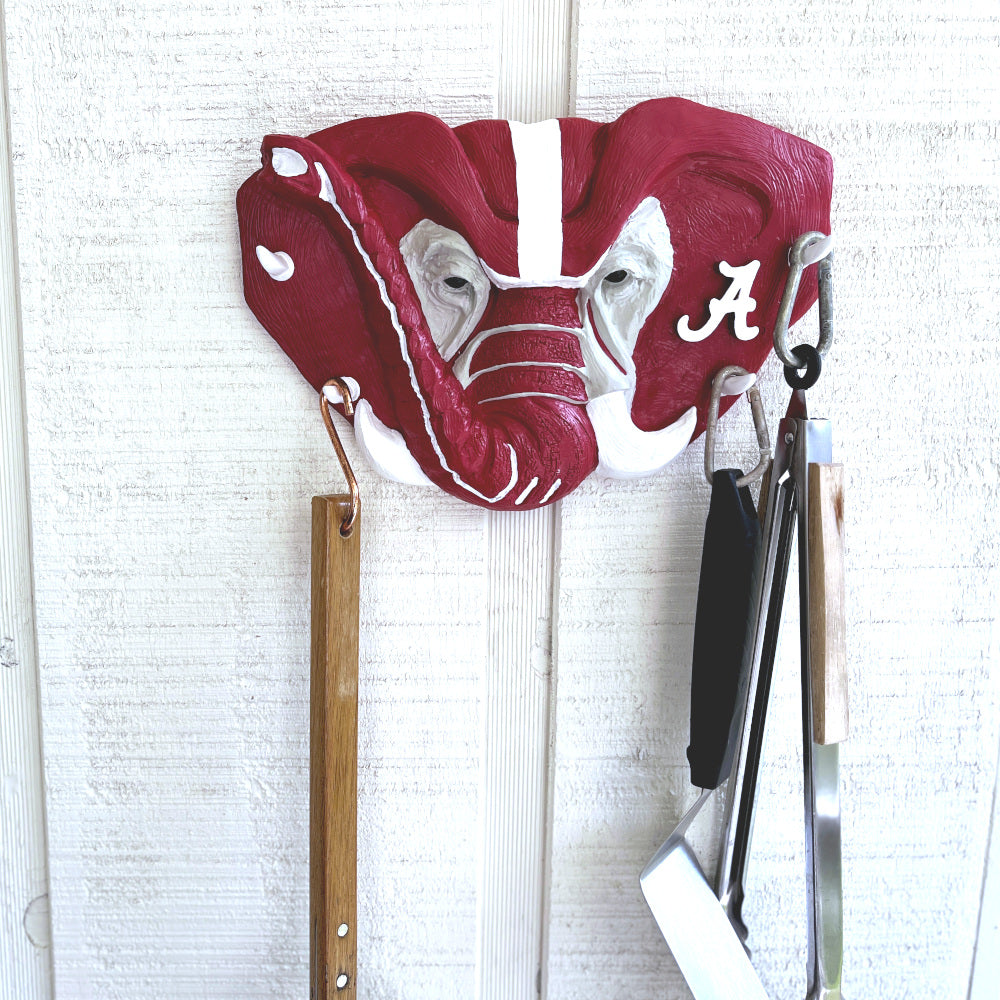 Alabama Crimson Tide Wall Hanging Hook Rack