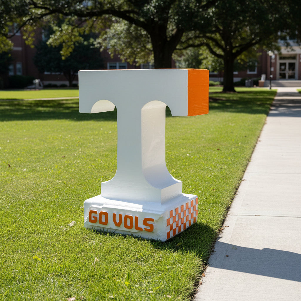 UTK Stormtrooper Power T Logo Garden Statue 