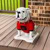 Georgia Bulldogs stone mascot statue