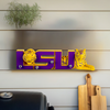 LSU Tigers Key Rack, Lanyard, and Necklace Holder Wall Decor