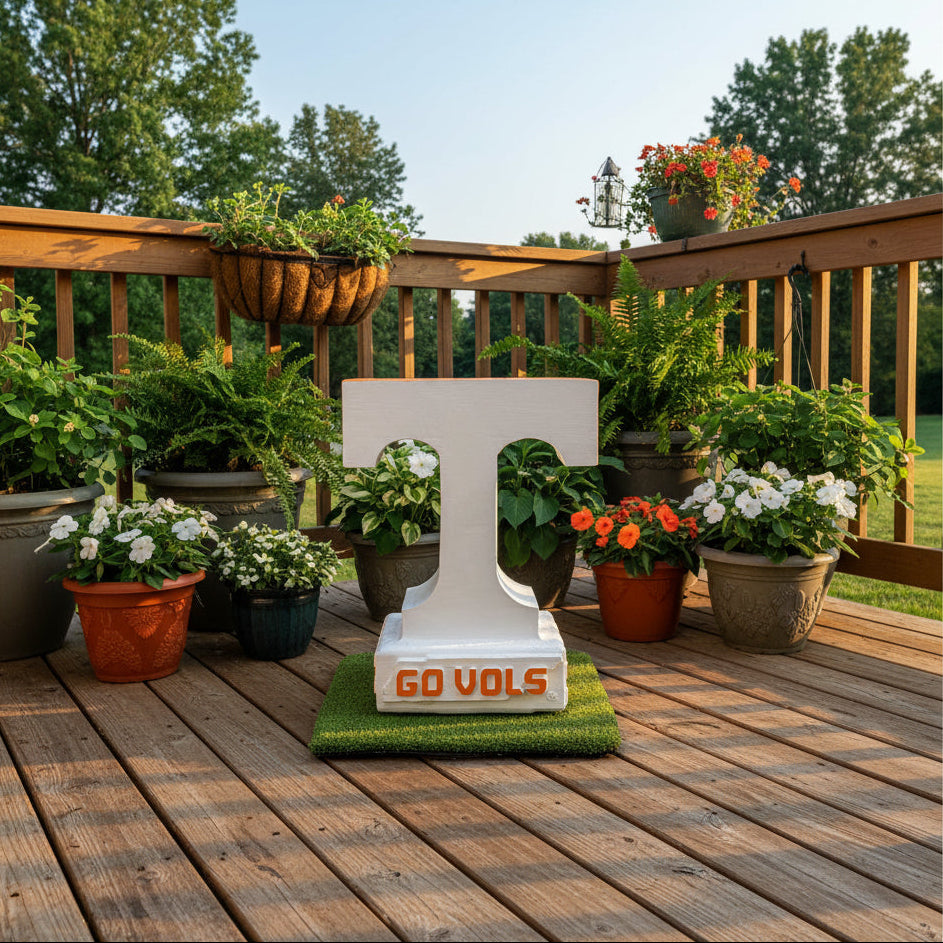 UTK Stormtrooper Power T Logo Garden Statue 