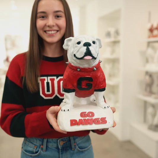 Georgia Bulldogs Mini UGA Mascot Table Top Sculpture