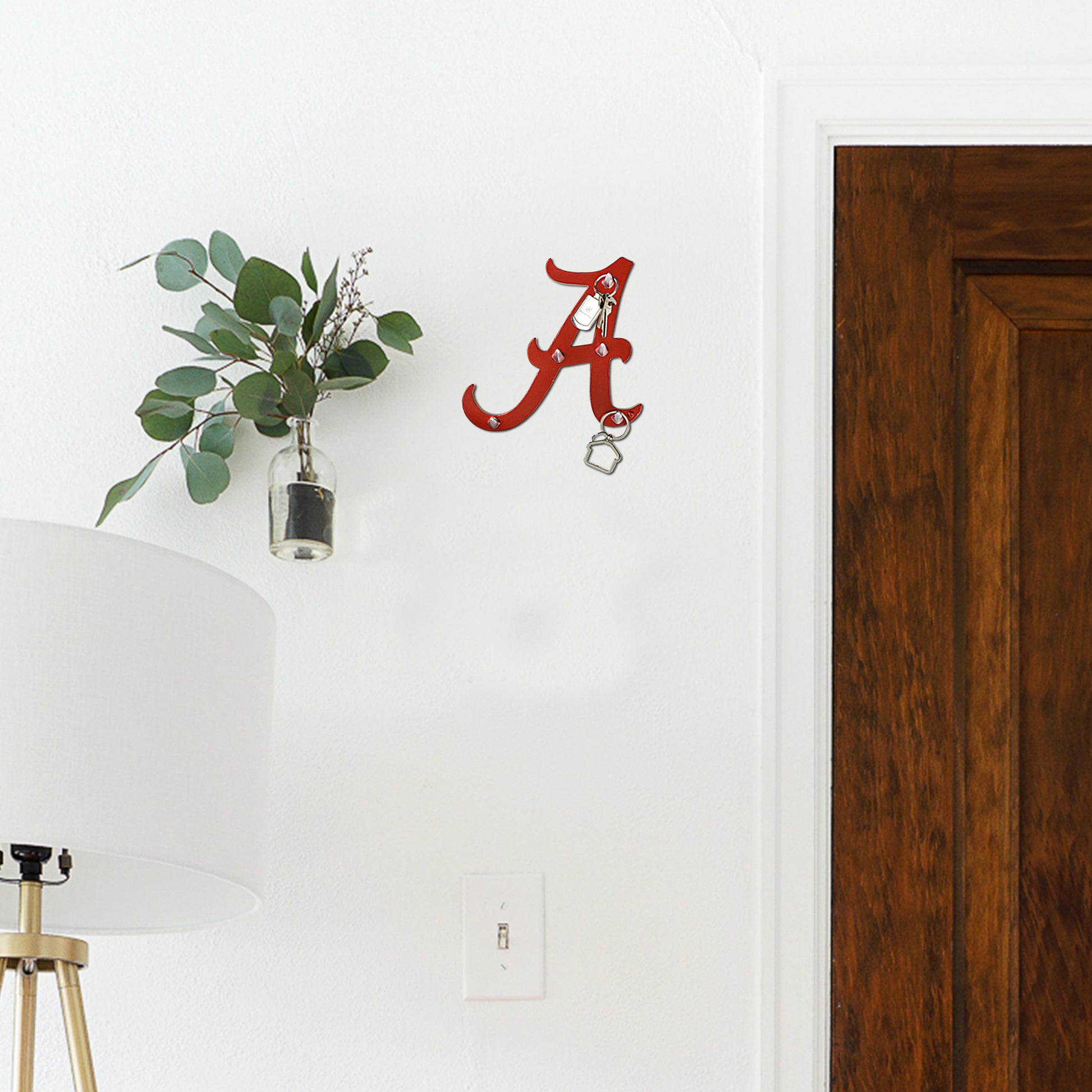 The Alabama Crimson Tide Script A Key Rack