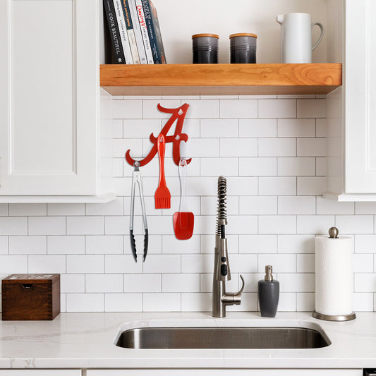 The Alabama Crimson Tide Script A Key Rack