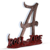 Alabama Crimson Tide Script A Logo Sculpture