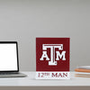 Texas A&M 12th Man Double Sided Table Top Display