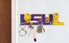 LSU Tigers Key Rack, Necklace and Jewelry Holder Wall Decor