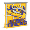 LSU Double Sided Table Top Display Sculpture